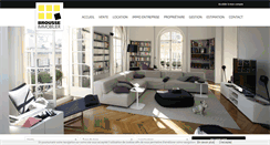 Desktop Screenshot of immobrousse.com